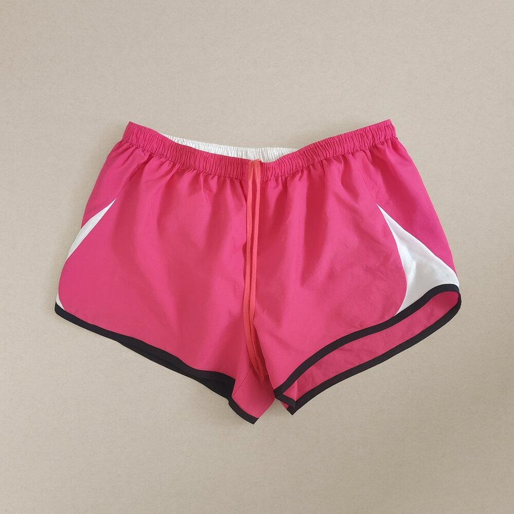 hot pink nike dri fit running shorts
